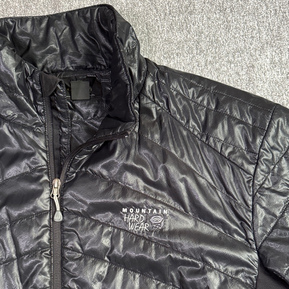 Mountain Hardware Zonal Insulated Puffer Quilted Jacket Shiny Black Men’s XXL - Picture 4 of 14